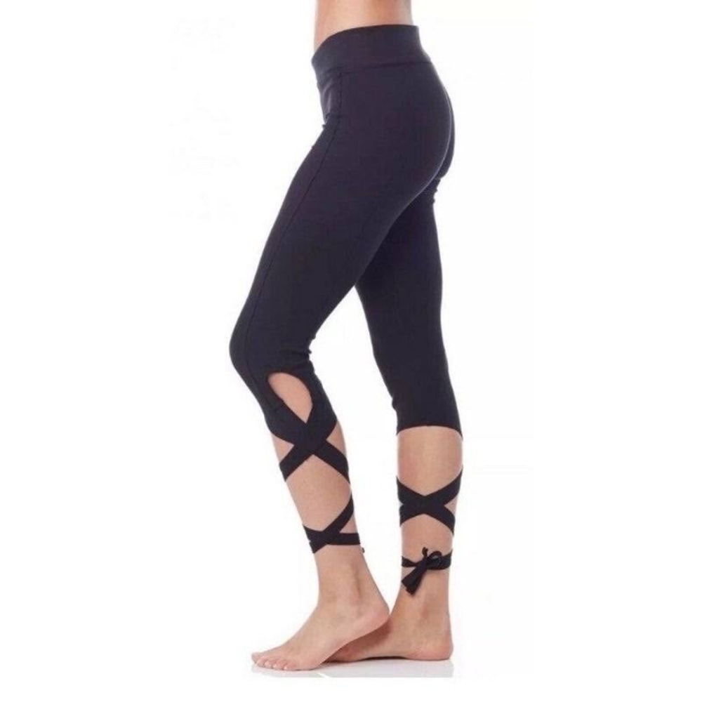 Free People Capri-Crossed Leggings